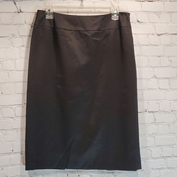 Lafayette 148 New York black wool pencil skirt - Picture 1 of 7